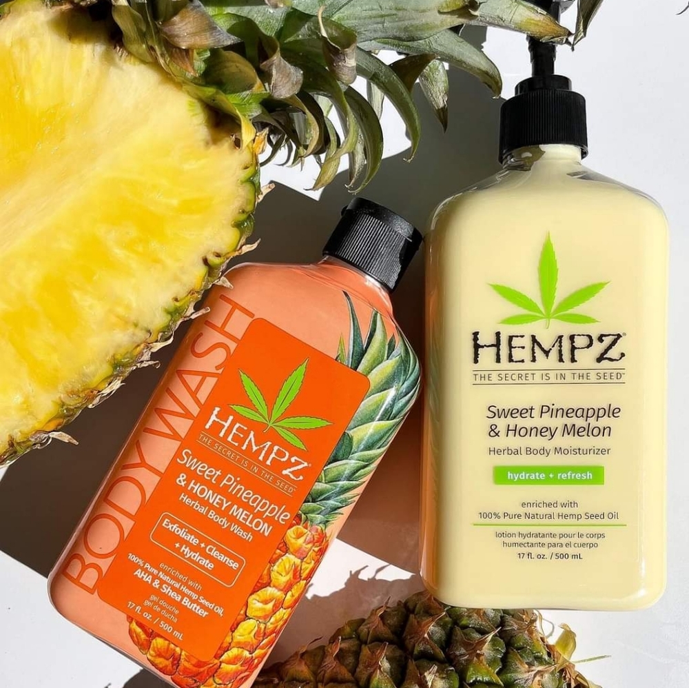 Hempz Pineapple honeymelon Moisturizer and Bodywash